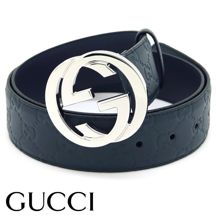 楽天市場】グッチ ベルト GUCCI グッチシマ Gバックル レザー メンズ  