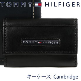 トミーヒルフィガー キーケース TOMMY HILFIGER キーホルダー ブラック 31TL17X017 BLACK 【あす楽】 【父の日 誕生日 お祝い プレゼント ギフト】