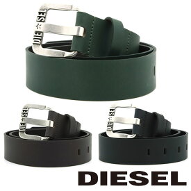 ディーゼル ベルト DIESEL メンズベルト メンズ B-STAR II レザー 牛革 ダークブラウン グリーン ブラック X08881 P1913 選べる3カラー 【あす楽】 【父の日 誕生日 お祝い プレゼント ギフト】