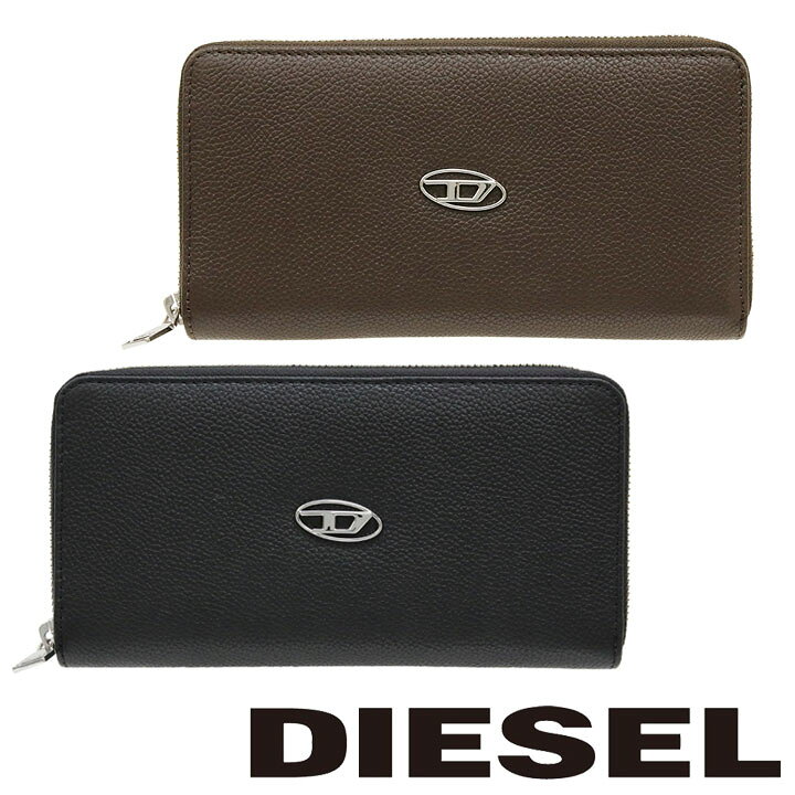 楽天市場】ディーゼル 財布 DIESEL 長財布 メンズ オーバルD ブラウン 