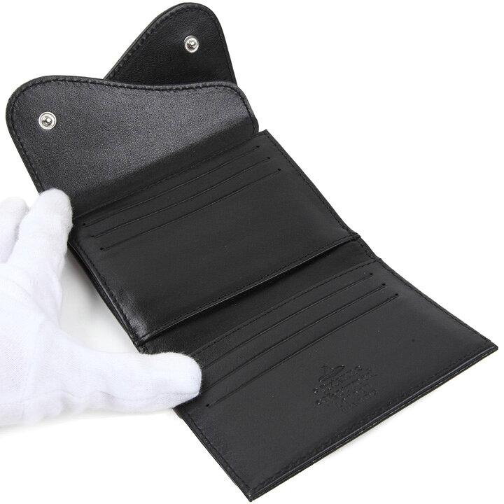 楽天市場 限定ポイントアップ ヴィヴィアンウエストウッド 財布 ヴィヴィアン Vivienne Westwood 三つ折り財布 レディース メンズ ブラック Dot Black あす楽 送料無料 時計 ブランド専門店 アイゲット