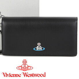 ヴィヴィアンウエストウッド 長財布 ヴィヴィアン Vivienne Westwood フラップ財布 レディース メンズ ブラック 51060025 NAPPA BLACK 【あす楽】【入学祝い 誕生日 お祝い プレゼント ギフト】