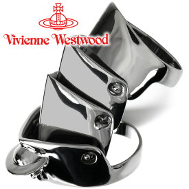 ヴィヴィアンウエストウッド リング 指輪 Vivienne Westwood ヴィヴィアン アーマーリング ガンメタル 64030003-S001 【あす楽】【父の日 誕生日 お祝い プレゼント ギフト】