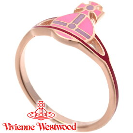 ヴィヴィアンウエストウッド リング 指輪 レディース Vivienne Westwood オーブ ヴィヴィアン ケイトリング ネオンピンク×ピンクゴールド 64040012-G181 【あす楽】【父の日 誕生日 お祝い プレゼント ギフト】