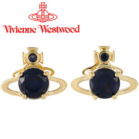 【クーポン配布中】 ヴィヴィアンウエストウッド ピアス レディース Vivienne Westwood ヴィヴィアン レイナピアス ゴールド×ブルーCZ 62010070-02R407 【あす楽】【父の日 誕生日 お祝い プレゼント ギフト】