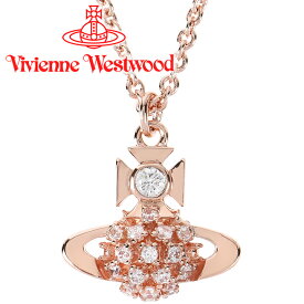 【クーポン配布中】 ヴィヴィアンウエストウッド ネックレス レディース Vivienne Westwood ドンナバスレリーフペンダント ピンクゴールド×ホワイトCZ 63020347-02G131 【あす楽】【父の日 誕生日 お祝い プレゼント ギフト】