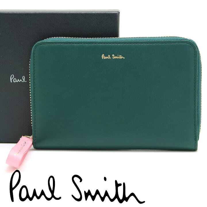 楽天市場】【クーポン配布中♪】 ポールスミス 財布 Paul Smith 二つ折り財布 ストラップ付 レディース メンズ レザー ダークグリーン ブラック ピンク W1A-5216-GSEASO 30 【あす楽】【誕生日 お祝い プレゼント ギフト 贈り物】 : 時計・ブランド専門店 アイゲット