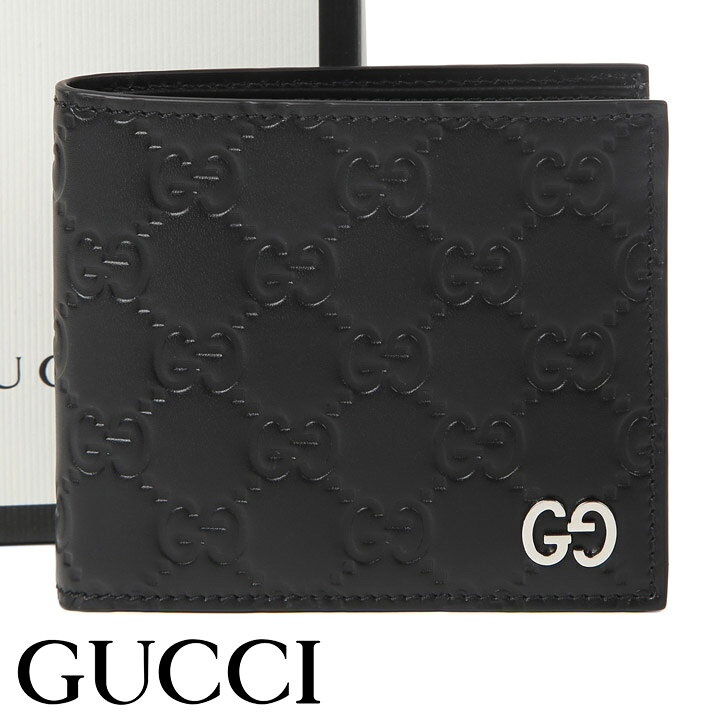楽天市場】グッチ 財布 GUCCI 二つ折り財布 ドリアン GGシグネチャー 