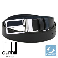 【クーポンあり】 ダンヒル ベルト DUNHILL メンズベルト リバーシブル レザー 回転式バックル メンズ 男…