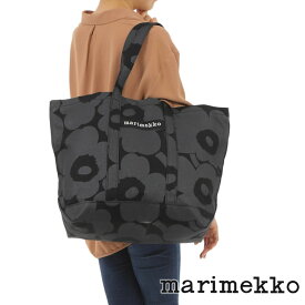 マリメッコ バッグ marimekko トートバッグ ハンドバッグ 大容量 ママバッグ 旅行 レディース ピエニ ウニッコ ペルスカッシ ブラック コットン 047587 999 【あす楽】 【母の日 誕生日 お祝い プレゼント ギフト】