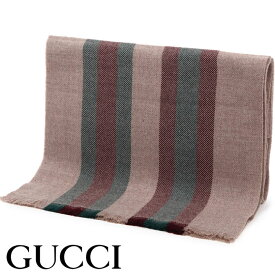 グッチ マフラー GUCCI ウェビングライン マフラー ユニセックス 男女兼用 メンズ レディース 387574 4G200 選べる4色 【あす楽】【母の日 誕生日 お祝い プレゼント ギフト】