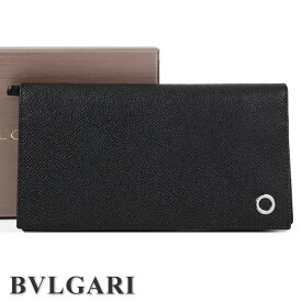 【クーポン配布中】 ブルガリ 長財布 BVLGARI 財布 メンズ ブルガリブルガリ メンズ レディース ブラック 30398 【お取り寄せ】【父の日 誕生日 お祝い プレゼント ギフト】