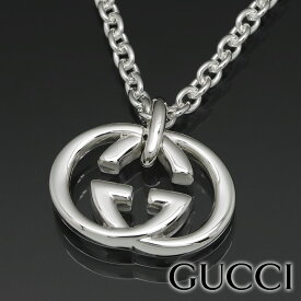 グッチ ネックレス GUCCI ペンダント シルバー アクセサリー シルバー925 ユニセックス レディース メンズ Gモチーフ GG ブリット ペンダント 190484-J8400-8106 【在庫あり】 【誕生日 お祝い プレゼント ギフト】