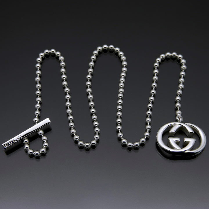 楽天市場】グッチ ネックレス GUCCI ペンダント シルバー アクセサリー 