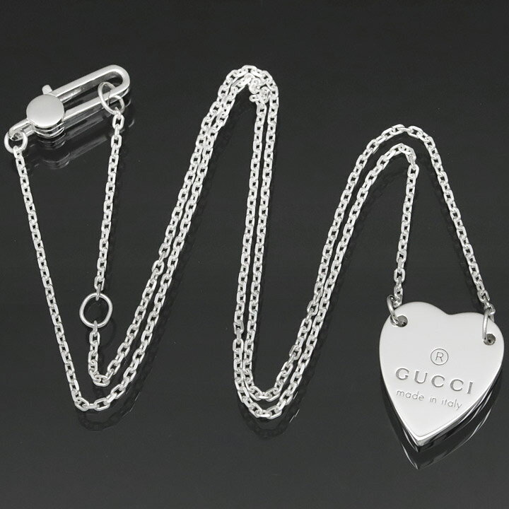 楽天市場】グッチ ネックレス GUCCI ペンダント シルバー アクセサリー 