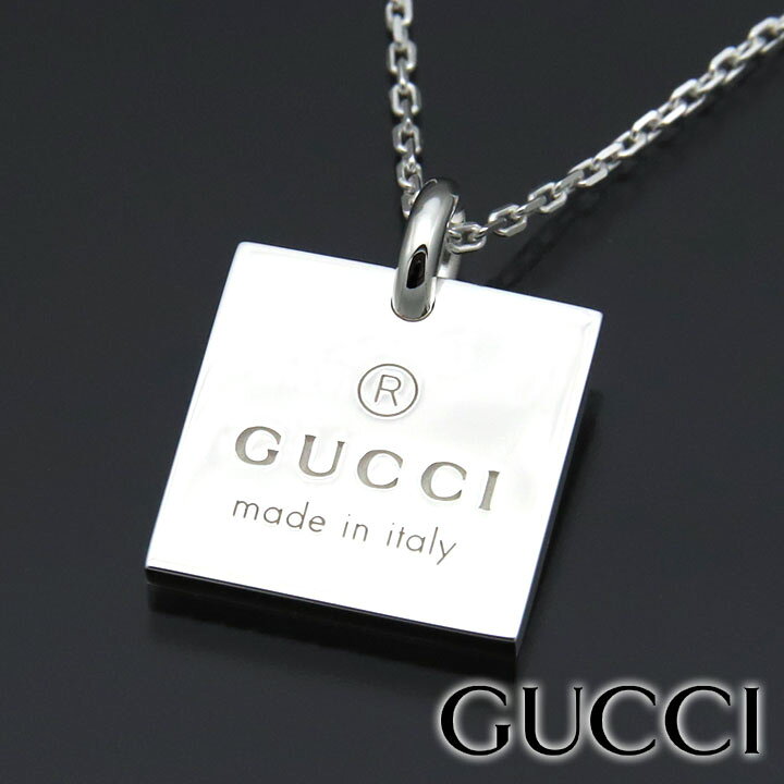 楽天市場】グッチ ネックレス GUCCI ペンダント シルバー アクセサリー 