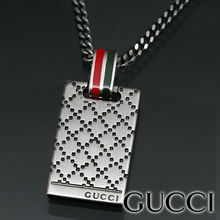 楽天市場】グッチ ネックレス GUCCI ペンダント ユニセックス メンズ  