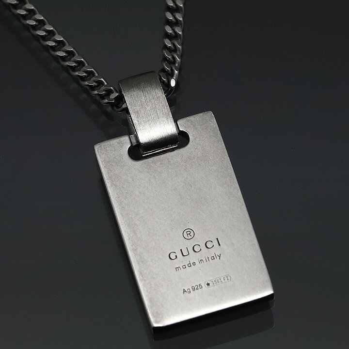 楽天市場】グッチ ネックレス GUCCI ペンダント ユニセックス メンズ 
