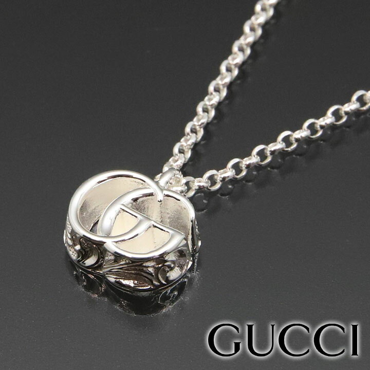 楽天市場】グッチ ネックレス GUCCI ペンダント シルバー925 ユニ  