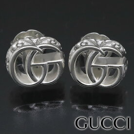 グッチ ピアス GUCCI スタッズピアス シルバー アクセサリー シルバー925 男女兼用 レディース メンズ ダブルG 770758-J8400-8106 【あす楽】 【母の日 誕生日 お祝い プレゼント ギフト】