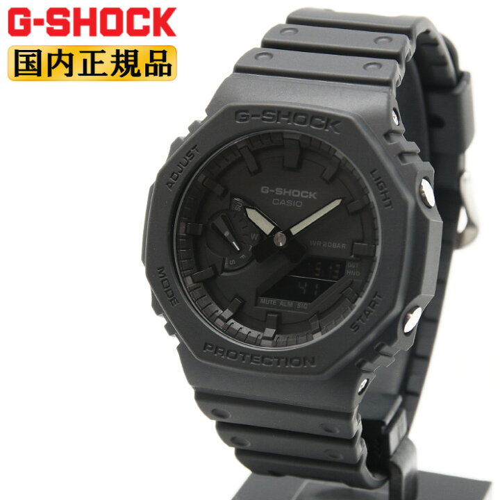 楽天市場】G-SHOCK Gショック GA-2100-1A1JF ブラック カシオ カーボン  