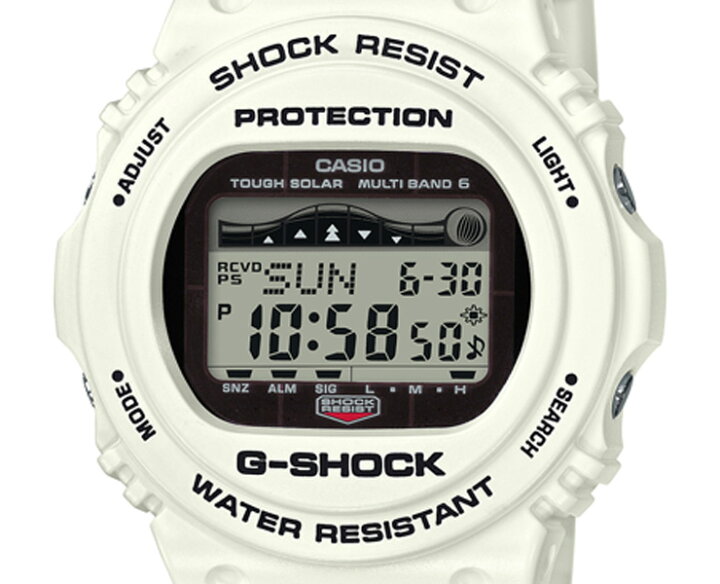 楽天市場】G-SHOCK Gショック 電波 ソーラー Gライド ホワイト GWX 