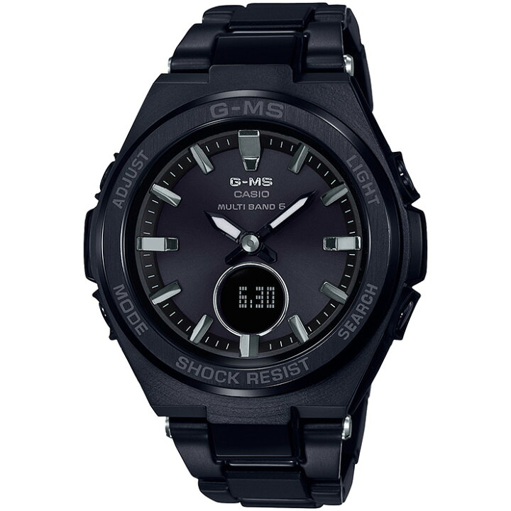 カシオ ベビーG 電波 ソーラー ジーミズ ブラック コンポジットバンド MSG-W200CG-1AJF CASIO BABY-G G-MS タフソーラー 電波時計 デジタル&アナログ コンビネーション ラウンド 黒 レディス レディース 腕時計 (MSGW200CG1AJF) 【あす楽】 時計・ブランド ... CASIO G-MS カシオ ジーミズ レディース 時計 MSG-S500G ソーラー ネイビー ホワイト ローズゴールド ピンクゴールド 女性 腕時計 アナログ カレンダー レディス 女性用 シンプル 薄型 軽量 BABY-G ベビージー ビジネスウォッチ スーツに合う 仕事用