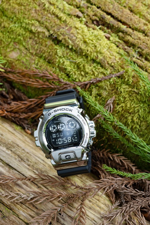 楽天市場】カシオ Gショック オリジン 6900 メタルカバー シルバー  