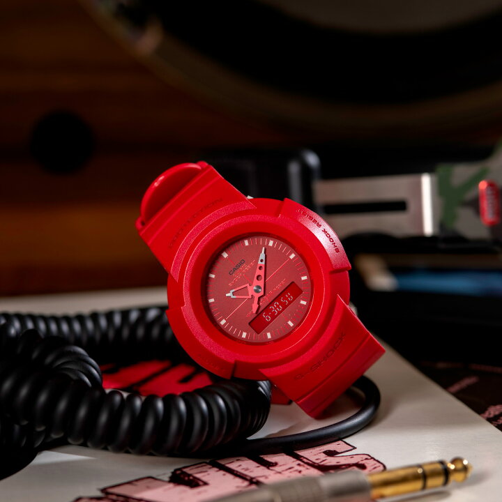 楽天市場 正規品 カシオ Gショック 初代アナログモデル リバイバルデザイン オールレッド Aw 500bb 4ejf Casio G Shock デジタル アナログ コンビネーション ラウンド 赤 メンズ 腕時計 Aw500bb4ejf あす楽 時計 ブランド専門店 アイゲット