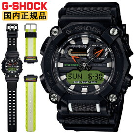カシオ Gショック 替えバンドセット ブラック GA-900E-1A3JR CASO G-SHOCK 工業デザインモチーフ ヘビーデューティー デジタル＆アナログ コンビネーション 黒 メンズ 腕時計 （GA900E1A3JR） 【あす楽】