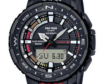 楽天市場 正規品 カシオ プロトレック クワッドセンサー スマートフォンリンク ブラック Prt 0 1jf Casio Protrek 釣り フィッシングタイム機能 Angler Line アングラーライン Bluetooth搭載 デジタル アナログ コンビネーション 黒 メンズ 腕時計 Prtb701jf