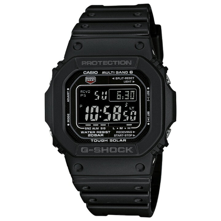 楽天市場】G-SHOCK Gショック 電波 ソーラー GW-M5610U-1BJF ブラック 