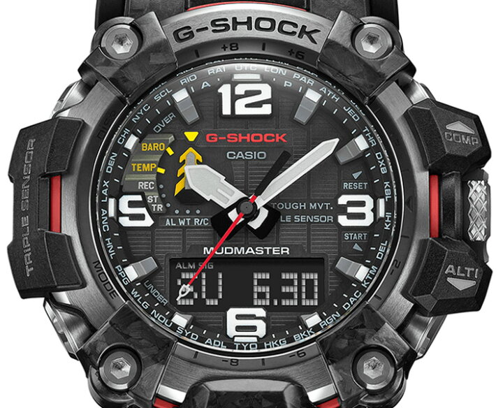 楽天市場】G-SHOCK Gショック 電波 ソーラー トリプルセンサー マッド  