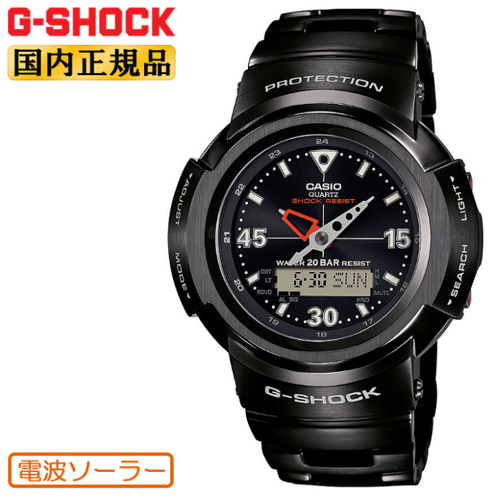 楽天市場】G-SHOCK Gショック 電波 ソーラー フルメタル AWM-500-1AJF  