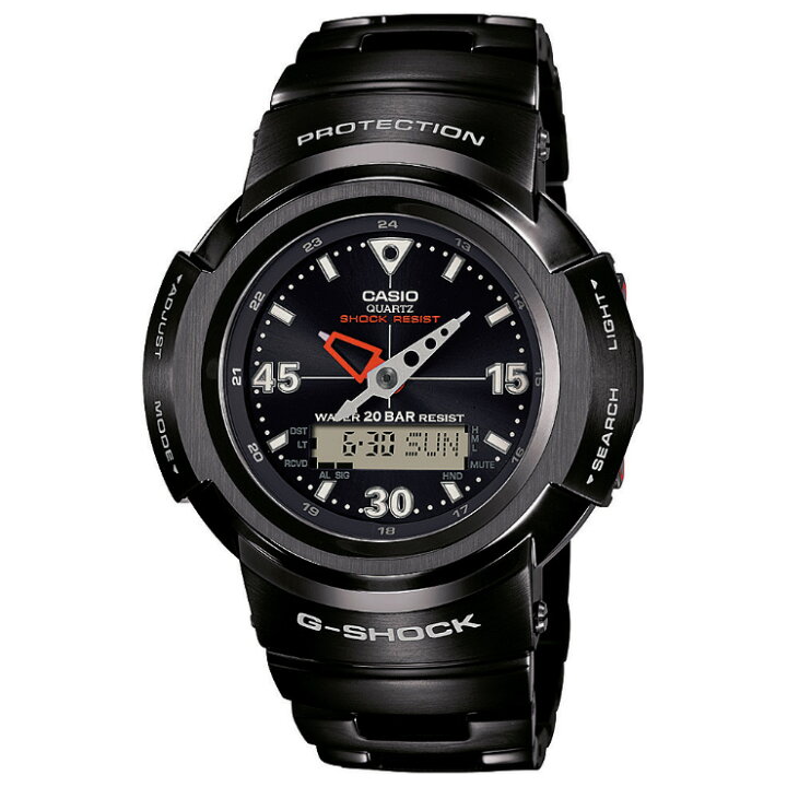 楽天市場】G-SHOCK Gショック 電波 ソーラー フルメタル AWM-500-1AJF 
