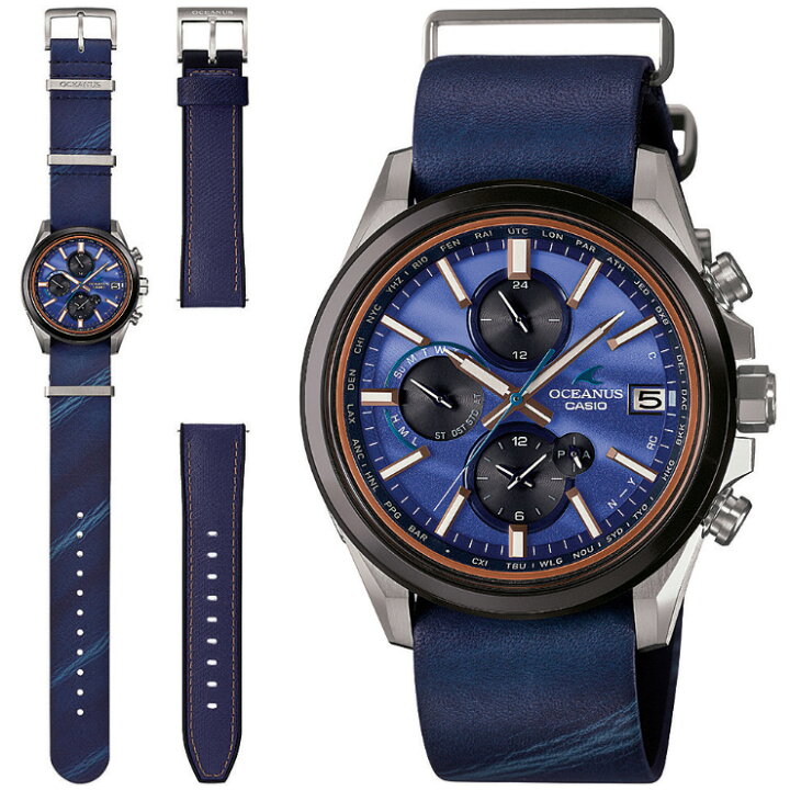 楽天市場】カシオ オシアナス クラシックライン Japan Indigo 〜藍 