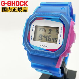 カシオ Gショック オリジン オーバー・プリント 替えバンド・ベゼルセット DWE-5600PR-2JR CASIO G-SHOCK ORIGIN Over Print ミスプリント モチーフ ブラック レッド デジタル ブルー パープル 青 紫 メンズ 腕時計 （DWE5600PR2JR）【あす楽】