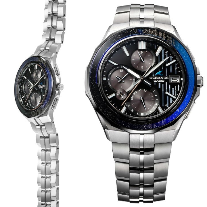 楽天市場】カシオ オシアナス マンタ 蒔絵- 蒔きぼかし抜描瀧文- OCW  