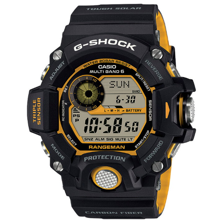 楽天市場】G-SHOCK Gショック 電波 ソーラー レンジマン GW-9400YJ-1JF 