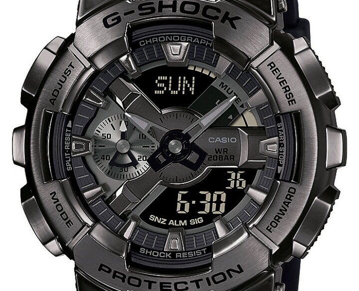 楽天市場】G-SHOCK カシオ Gショック メタルカバード オールブラック 