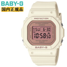 カシオ ベビーG ミニサイズ フラワーカラー ホワイト＆ペールピンク BGD-565SC-4JF CASIO BABY-G セージ テーマ デジタル スクエア 白 レディス レディース 腕時計 （BGD565SC4JF）【あす楽】