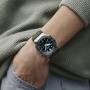 WEB限定モデル カシオ Gショック メタルカバード クロスバンド GM-2100CB-3AJF CASIO G-SHOCK オクタゴン 八角形 デジタル＆アナログ コンビネーション ブラック＆カーキグリーン 黒 緑 メンズ 腕時計 （GM2100CB3AJF）[在庫あり]