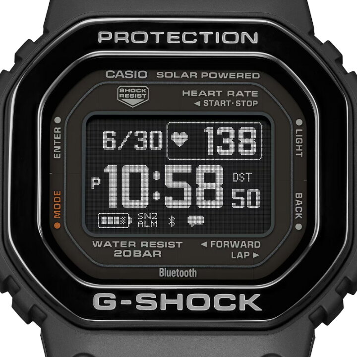 楽天市場】G-SHOCK G-SQUAD メタルベゼル MIP液晶 DW-H5600MB-1JR 