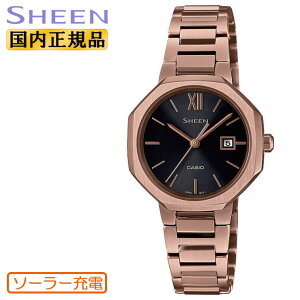 CASIO SHEEN \[[[d SHS-4529CG-1AJF JVI V[ IN^S p` AiO J_[ s[`S[h F fBX fB[X rv iSHS4529CG1AJFj[݌ɂ]