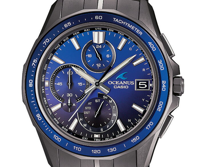 楽天市場】OCEANUS Manta オシアナス マンタ DLCブラック OCW-S7000B 