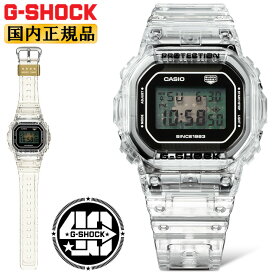 G-SHOCK オリジン DW-5040RX-7JR CASIO カシオ Gショック 40周年記念 40th Anniversary Clear Remix（クリアリミックス） クリア素材 スケルトン仕様 デジタル スクエア メンズ 腕時計（DW5040RX7JR）【あす楽】