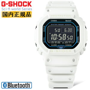 G-SHOCK �I���W�� SCI-FI WORLD�V���[�Y DW-B5600SF-7JF �z���C�g���u���b�N CASIO G�V���b�N ORIGIN �X�}�[�g�t�H�������N Bluetooth �X�N�G�A �f�W�^�� �� �� �����Y �r���v �iDWB5600SF7JF�j[�݌ɂ���]