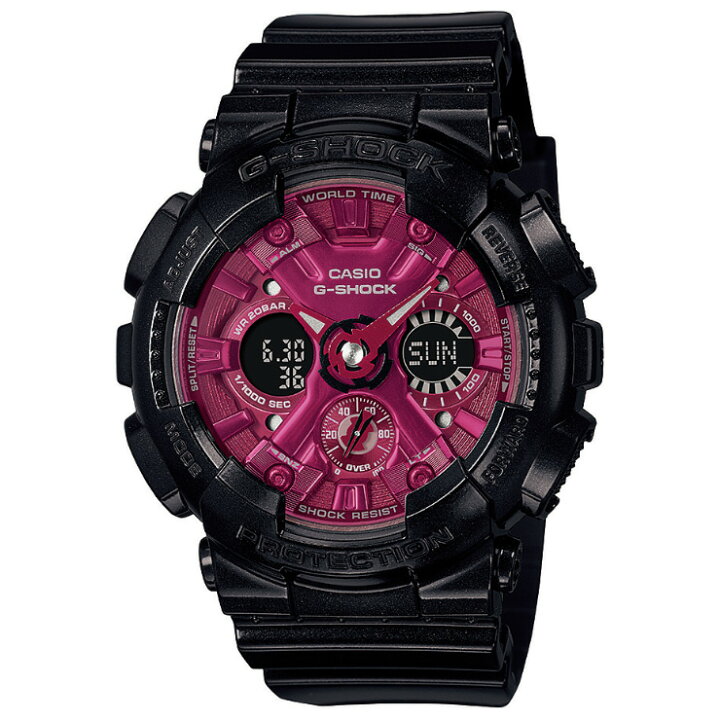 楽天市場】WEB限定モデル G-SHOCK ミッドサイズ GMA-S120RB-1AJF 