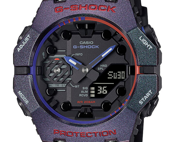 楽天市場】G-SHOCK AIM HIGHシリーズ GA-B001AH-6AJF 偏光パープル 