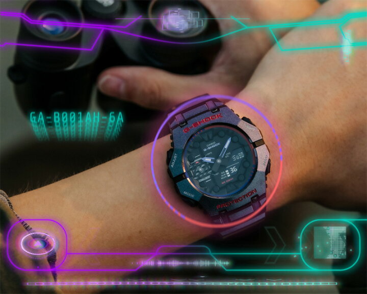 楽天市場】G-SHOCK AIM HIGHシリーズ GA-B001AH-6AJF 偏光パープル 
